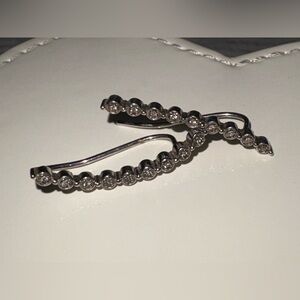 Sterling Silver Ear Climber Earrings